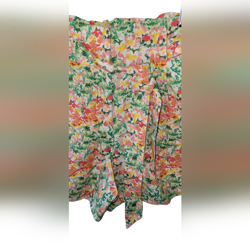 Loft Paperbag Shorts Floral - Picture 9 of 14